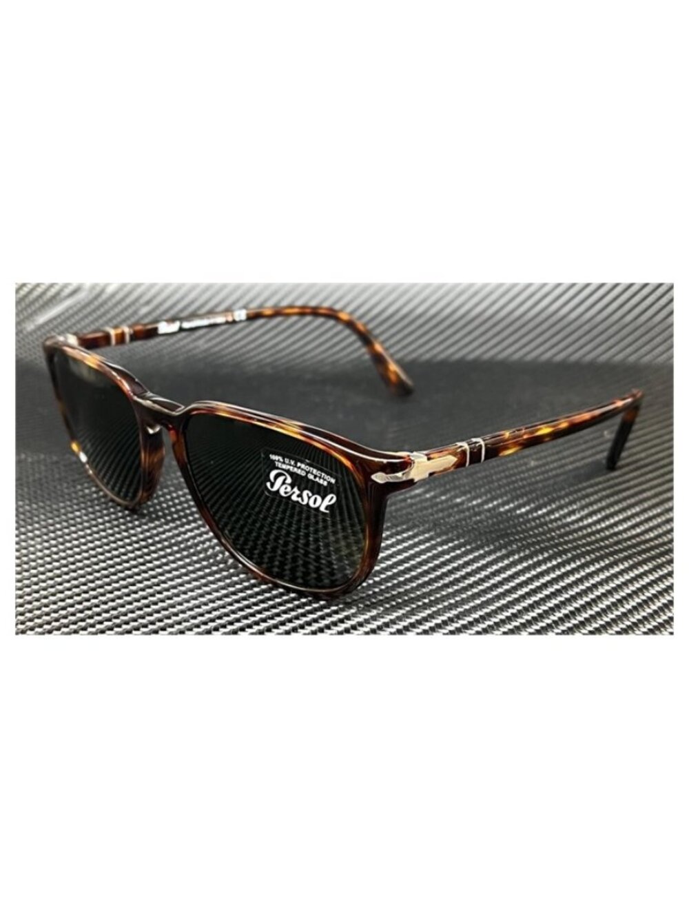 New Persol Men Havana Sunglasses 52- 18-